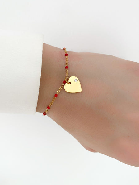 BRACELET AMOUR DORÉ