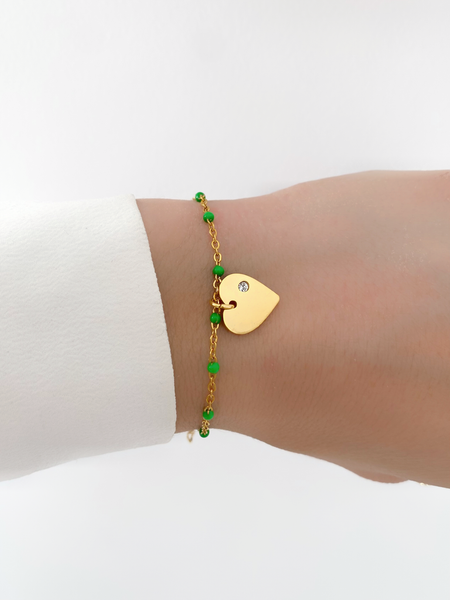 BRACELET AMOUR DORÉ