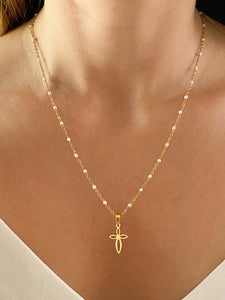 Collier croix Cruz