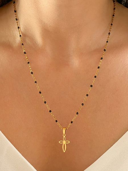 Collier croix Cruz