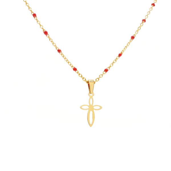 Collier croix Cruz