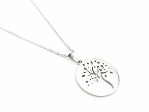 COLLIER ARBRE DE VIE ARGENTÉ